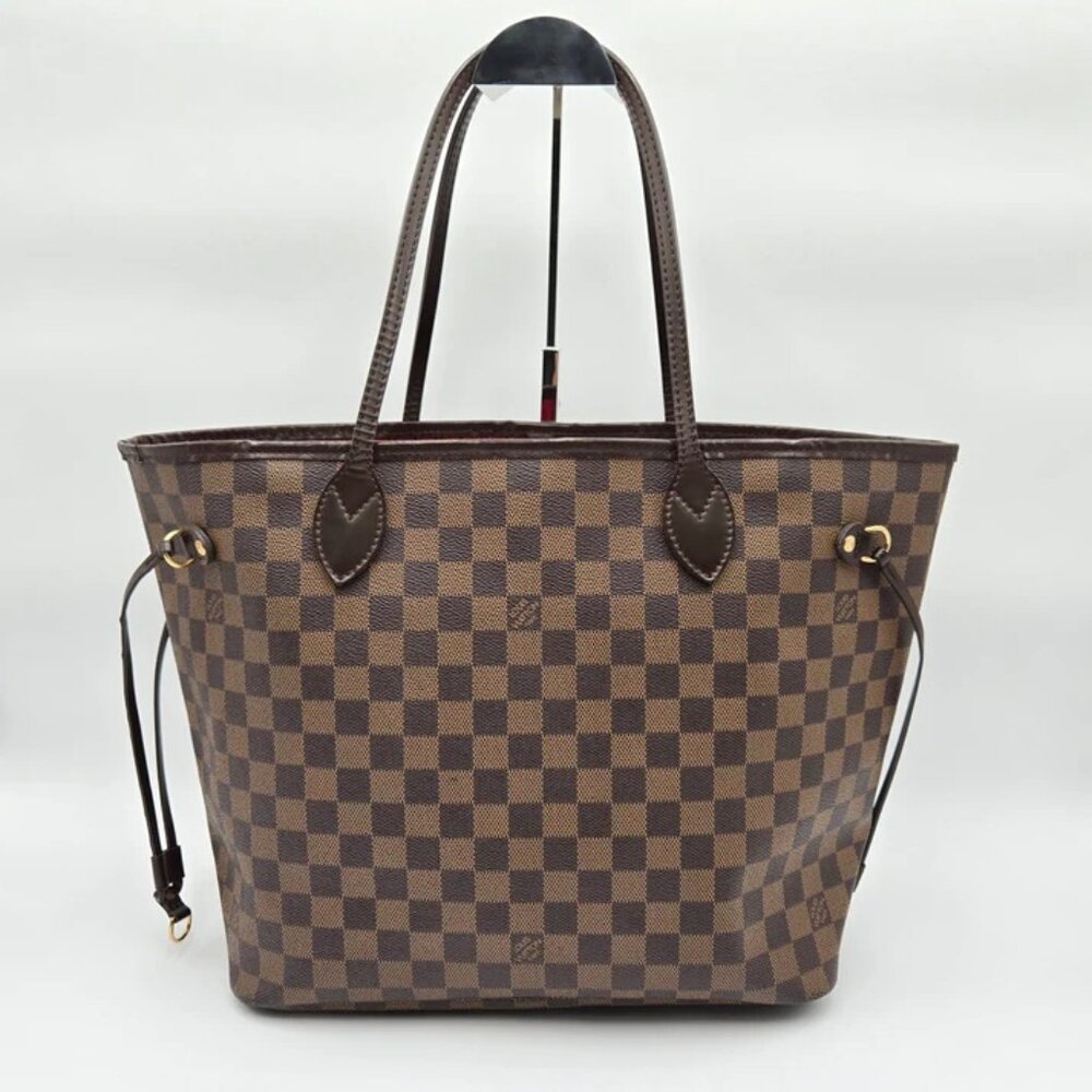 COA Included - MM Louis Vuitton Damier Neverfull MM Tote Bag - LIKE NEW